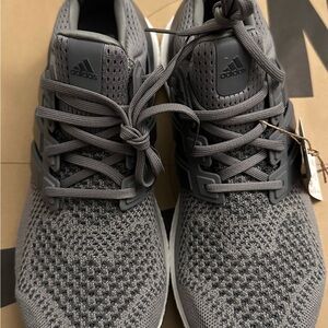 Adidas Ultraboost 1.0 Wolf Grey White Running Shoes HQ4200 Men’s Size 9